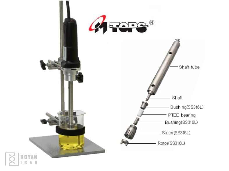 هموژنایزر آزمایشگاهی MTOPS مدل SR30
