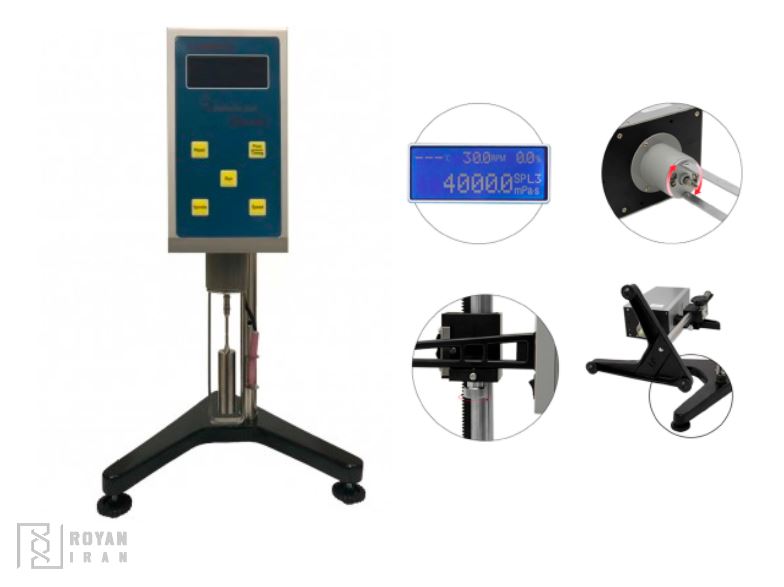 ویسکومتر چرخشی سلکتا
مدل NDJ-8S